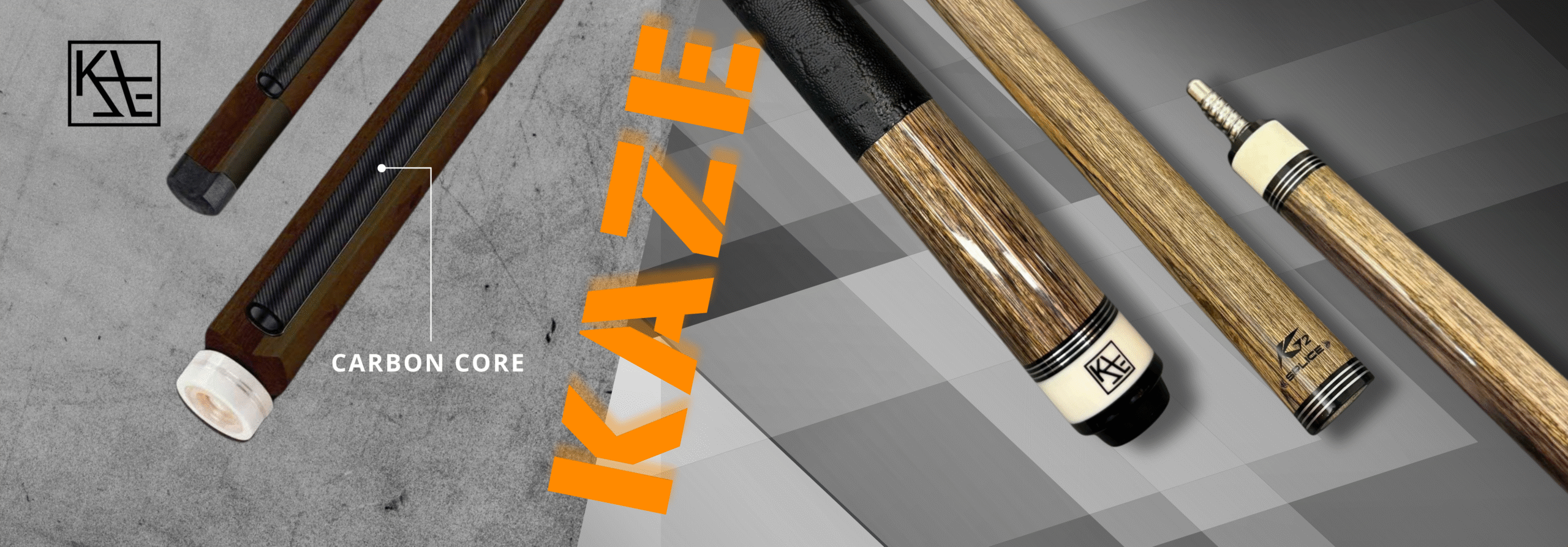 Close-up detail of the Kaze Storm carbon core